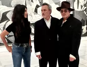 Corcho Rodríguez, Johnny Depp y Penélope Cruz