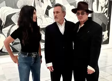 Corcho Rodríguez, Johnny Depp y Penélope Cruz