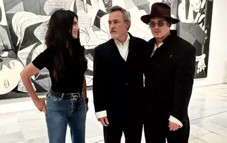 Corcho Rodríguez, Johnny Depp y Penélope Cruz