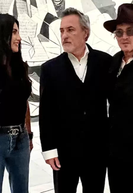Corcho Rodríguez, Johnny Depp y Penélope Cruz