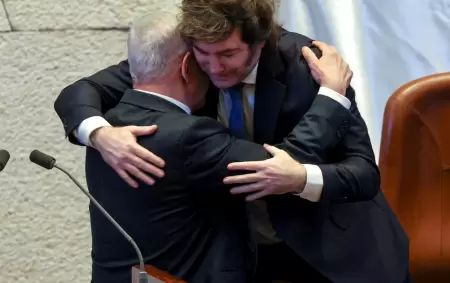 Benjamín Netanyahu y Javier Milei