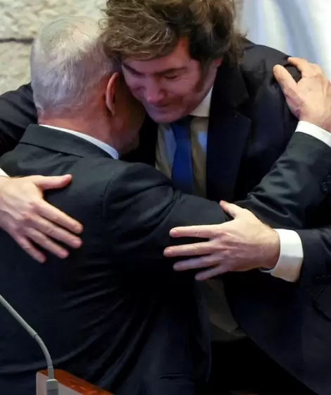 Benjamín Netanyahu y Javier Milei