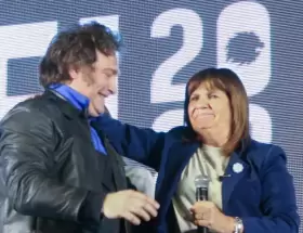 Javier Milei y Patricia Bullrich