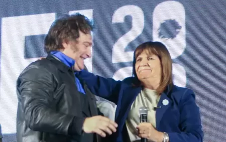 Javier Milei y Patricia Bullrich
