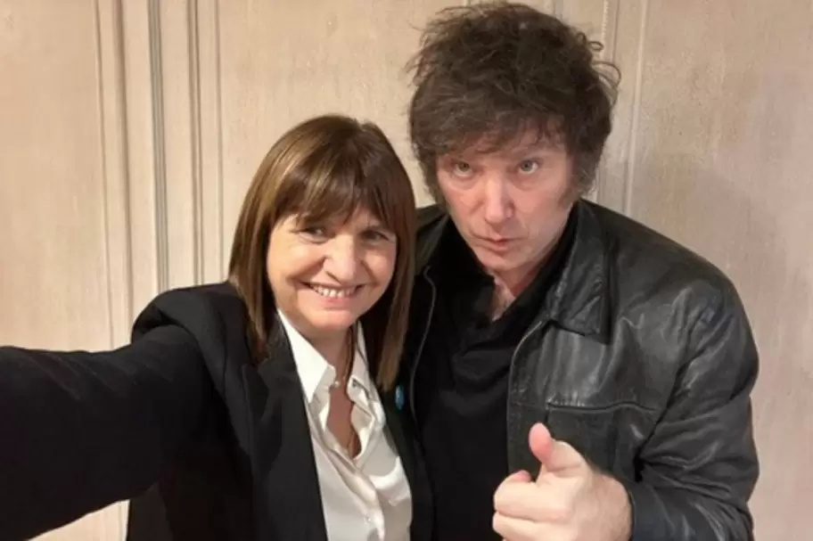Patricia Bullrich y Javier Milei