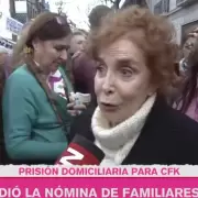 "Les molesta el balcn porque triunf el amor": el conmovedor respaldo de Mirta Busnelli a Cristina Kirchner