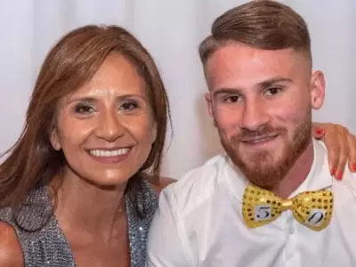 Silvina Riela y Alexis Mac Allister