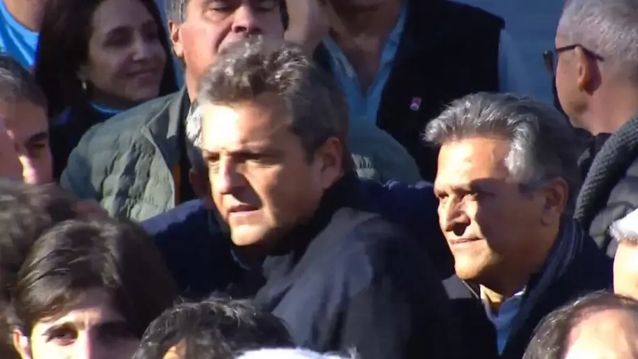 Sergio Massa también se hizo presente