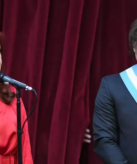 Cristina Fernández de Kirchner y Javier Milei