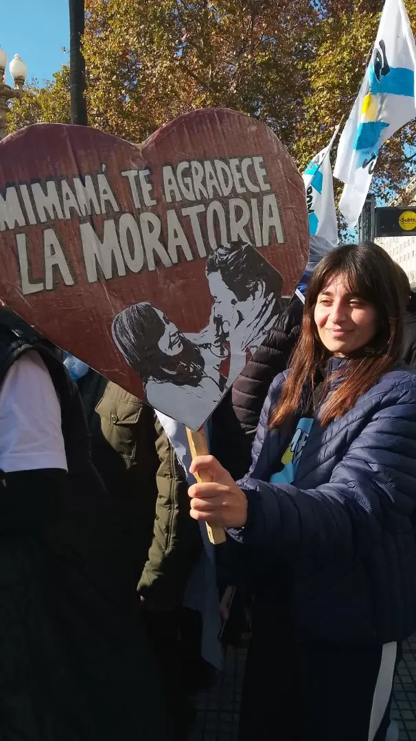 "Mam te agradece la moratoria"