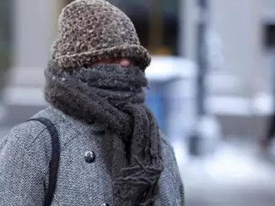 El fro extremo lleg, pero falta para la nieve.