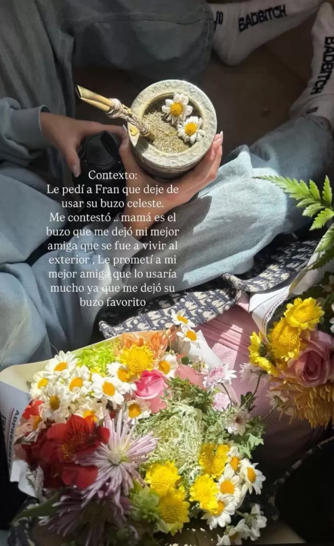 Wanda Nara dio explicaciones sobre por qu su hija lleva puesto el mismo buzo hace das
