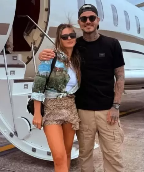 La China Suárez y Mauro Icardi