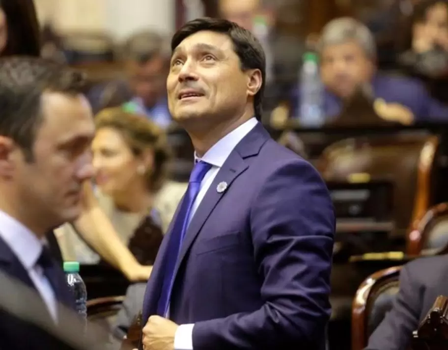 El diputado bonaerense de La Libertad Avanza Pablo Ansaloni, padre de Gino Ansaloni, imputado por tentativa de homicidio de un adolescente.