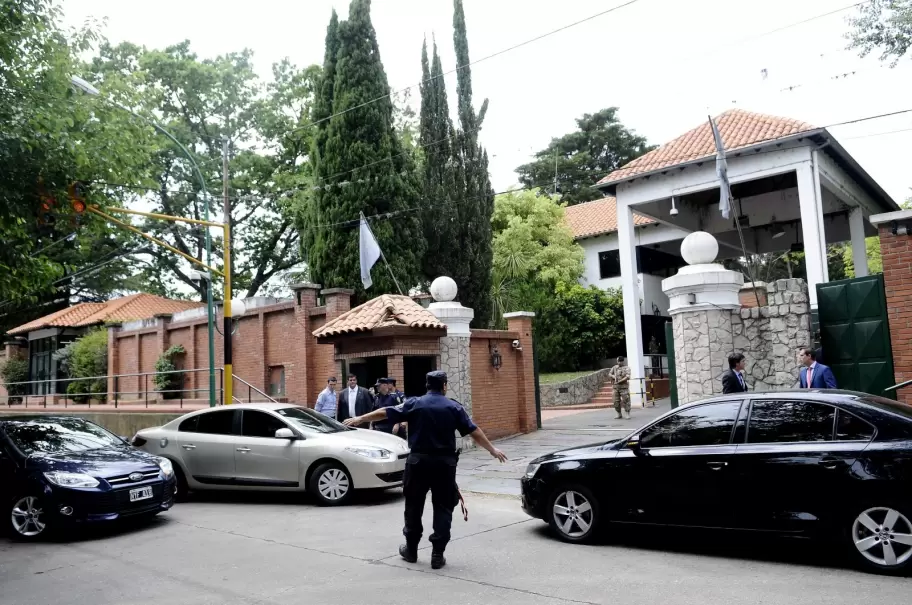 Amenaza de bomba en la quinta de olivos