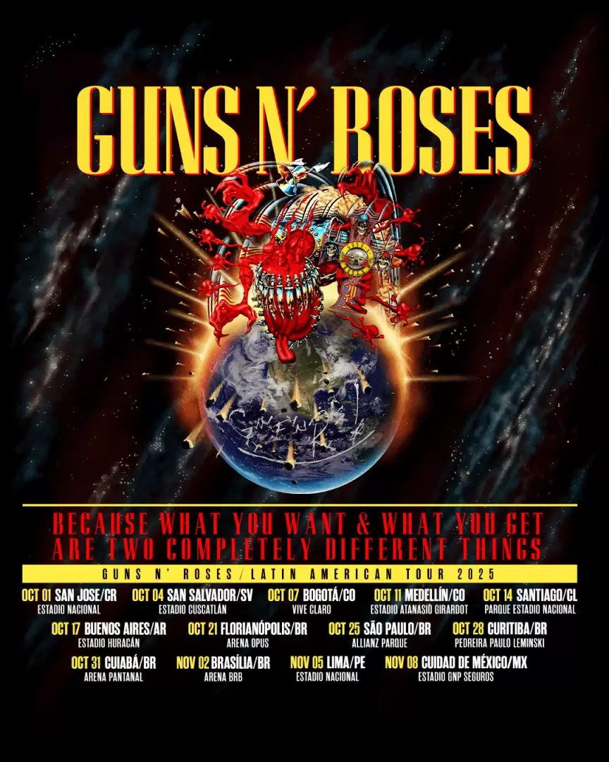 Guns N' Roses vuelve a Argentina