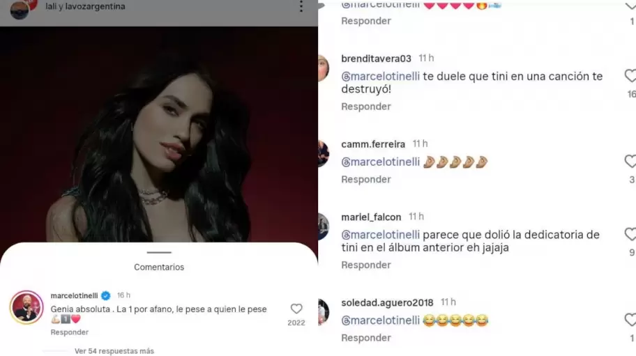 Marcelo Tinelli quiso apoyar a Lali Esposito y termin enfrentado a las fans de Tini Stoessel