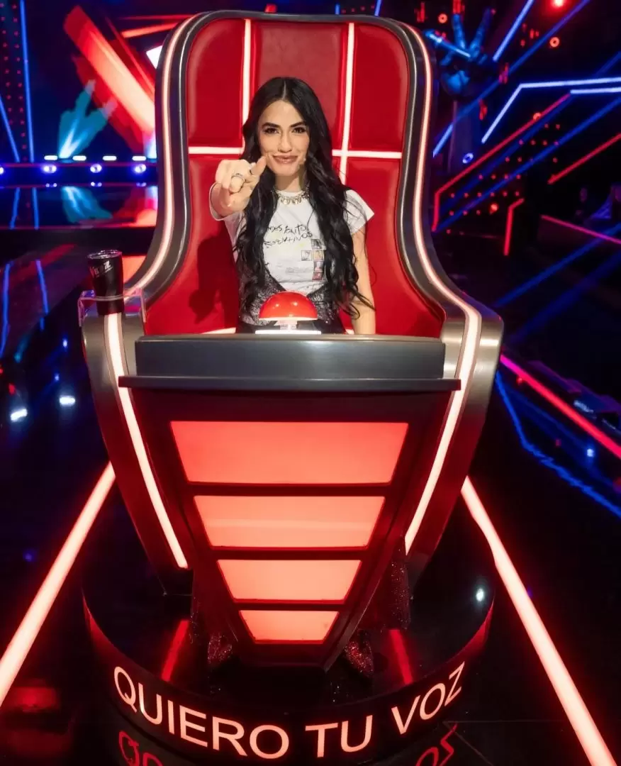 Lali Espsito vuelve a brillar en La Voz Argentina