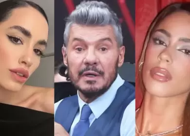 Lali Espósito, Marcelo Tinelli y Tini Stoessel