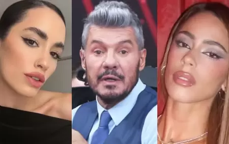 Lali Espósito, Marcelo Tinelli y Tini Stoessel