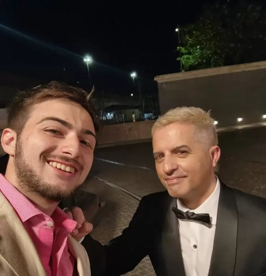 Luciano Nicolás García Laprebende y Ángel de Brito.