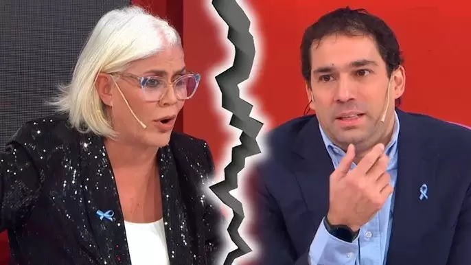 Fuerte cruce entre Dbora DAmato y Mariano Roa
