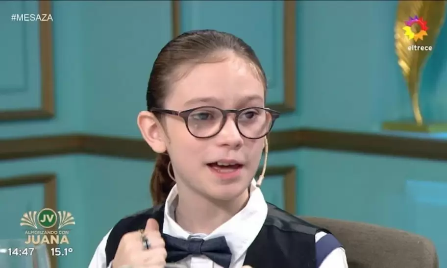 Ian Moche en el programa de Mirhta Legrand