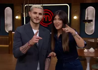Icardi y Wanda en MasterChef
