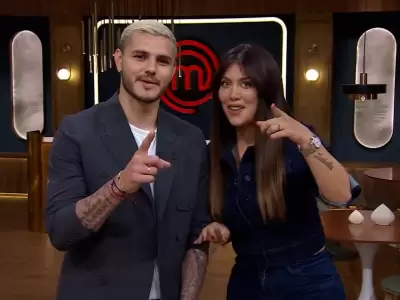 Icardi y Wanda en MasterChef
