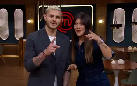 Icardi y Wanda en MasterChef