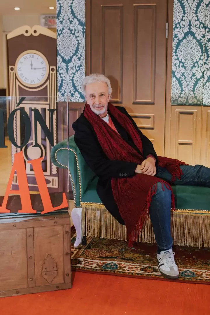 Eduardo Blanco presente en la obra