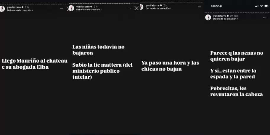 Se complic la revinculacin: Wanda Nara no permitira que sus hijas se vayan