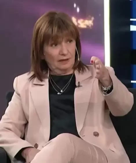 Para Patricia Bullrich, el mandato de Gildo Insfrán es causal de intervención