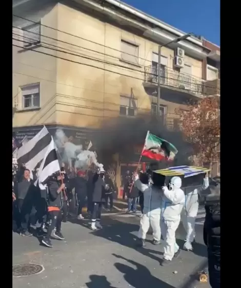 Actos de antisemitismo protagonizados por hinchas de All Boys durante la previa y el desarrollo del partido contra Atlanta