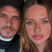 Esto hacía la China Suárez mientras Mauro Icardi se encargaba de sus hijas