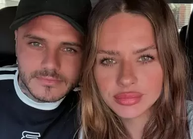 Mauro Icardi y "La China" Suárez.