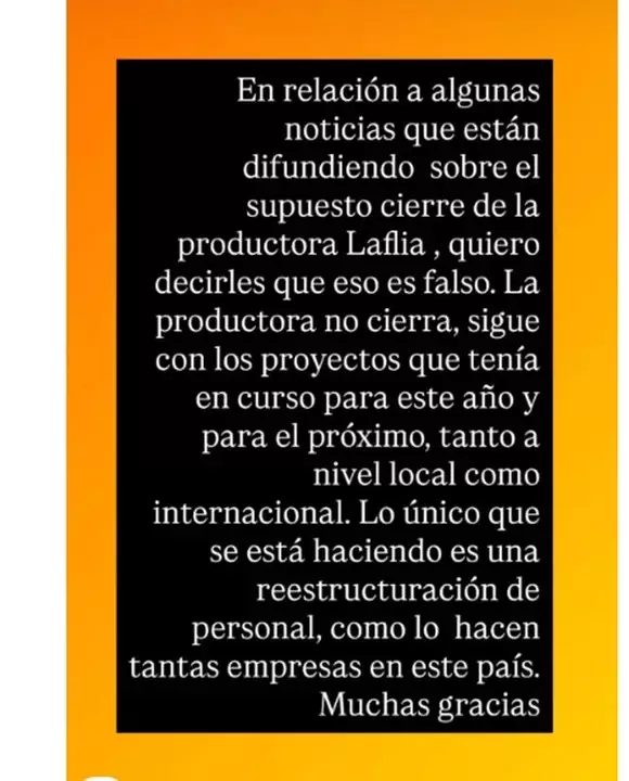 La desmentida de Marcelo Tinelli
