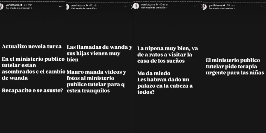 Yanina Latorre actualiza "la novela turca"