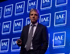 El ministro de economía argentino Luis Caputo