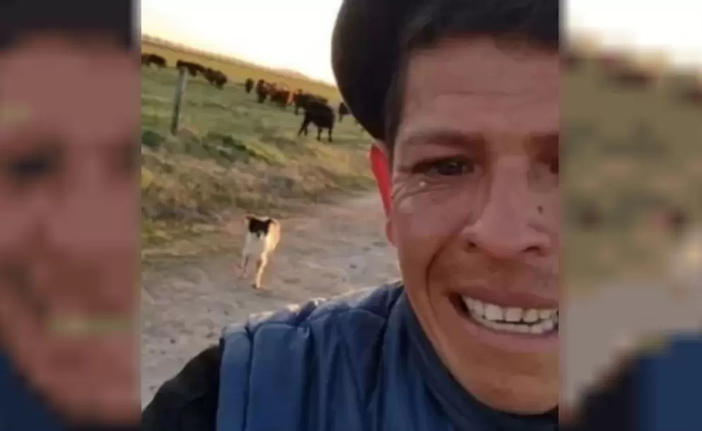 Víctor y su perro: la despedida que conmovió al país y destapó un caso de precarización rural