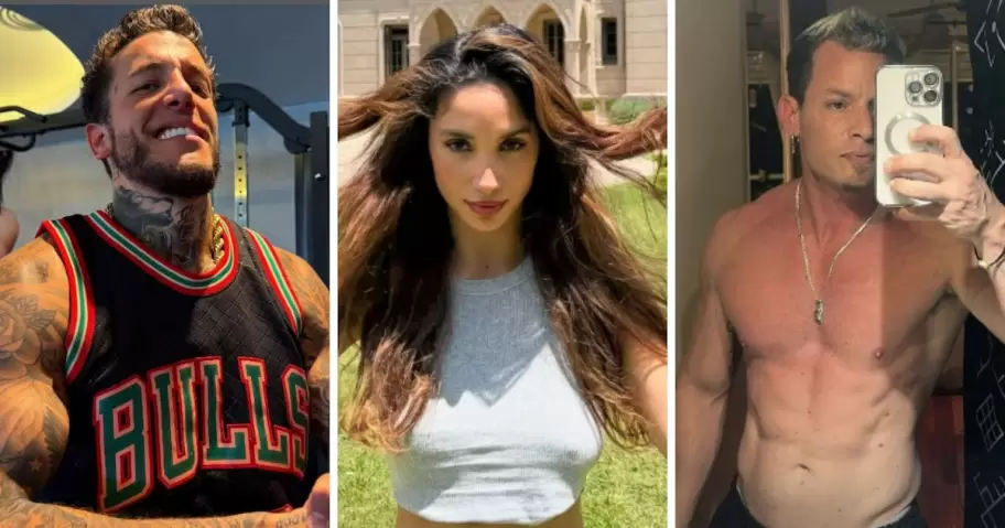 El triángulo amoroso del escandalo: Santiago del Azar en medio de la reconciliación de Melody Luz y Álex Caniggia