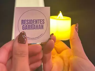 Marcha de las velas de los residentes del Garrahan