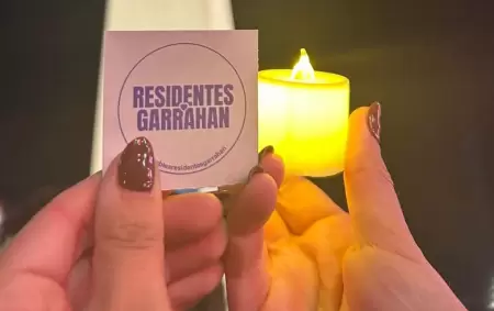 Marcha de las velas de los residentes del Garrahan