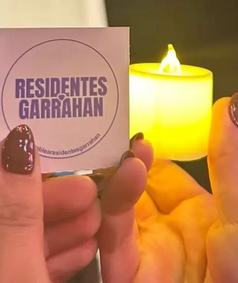 Marcha de las velas de los residentes del Garrahan