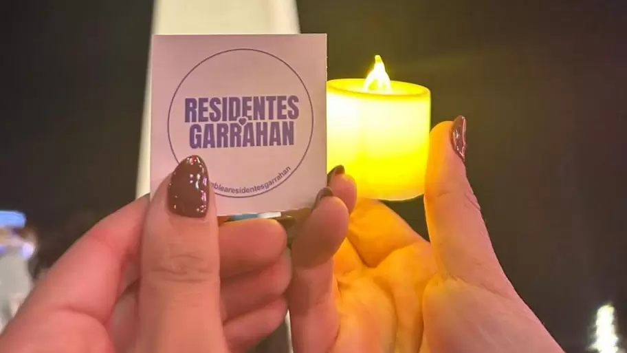 Marcha de las velas de los residentes del Garrahan