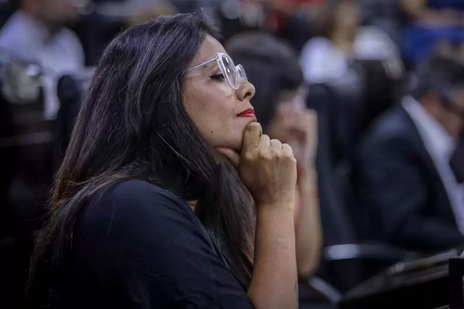 Eva Mieri, presidenta del bloque de concejales de UxP en Quilmes