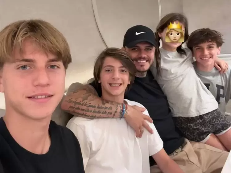 Maxi López prohibió a Mauro Icardi a vincularse con sus hijos