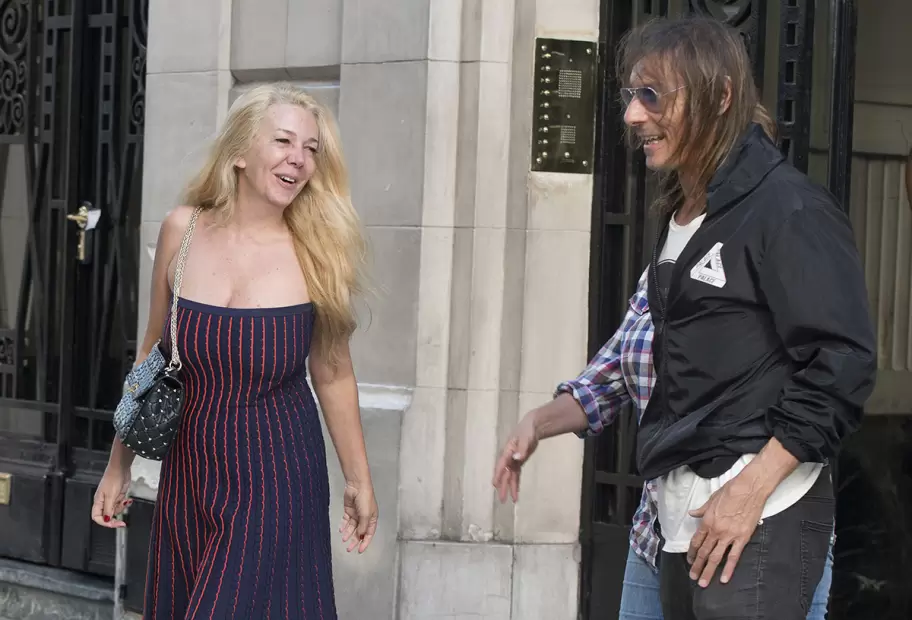 Mariana Nannis y Claudio Paul Caniggia