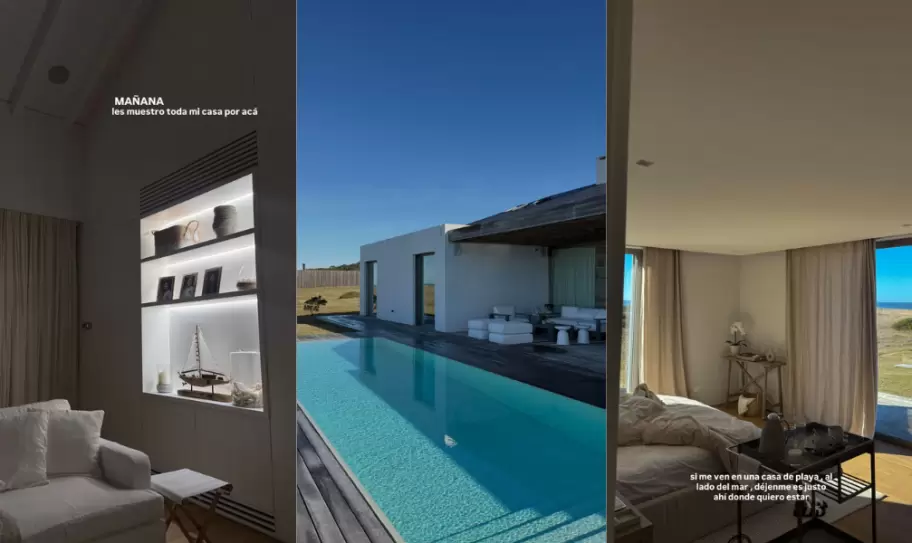Wanda Nara mostró su nueva casa de Uruguay