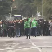 La Polica reprimi la protesta del INTI: detuvo a cuatro manifestantes y hubo heridos por golpes